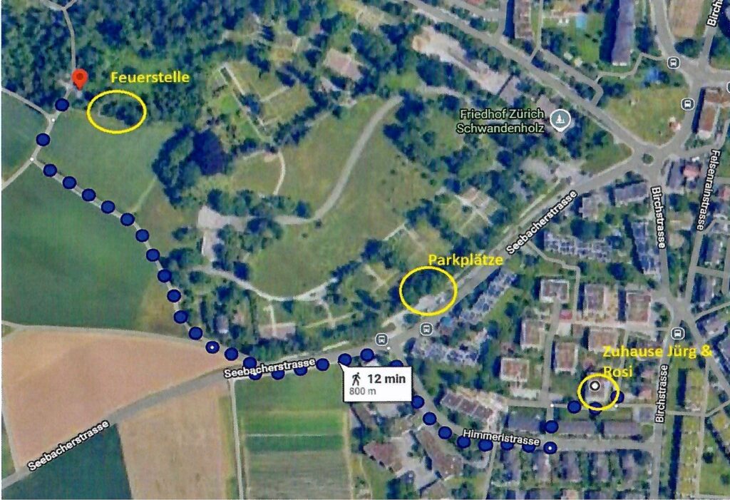 Situationsplan "In der Heu"